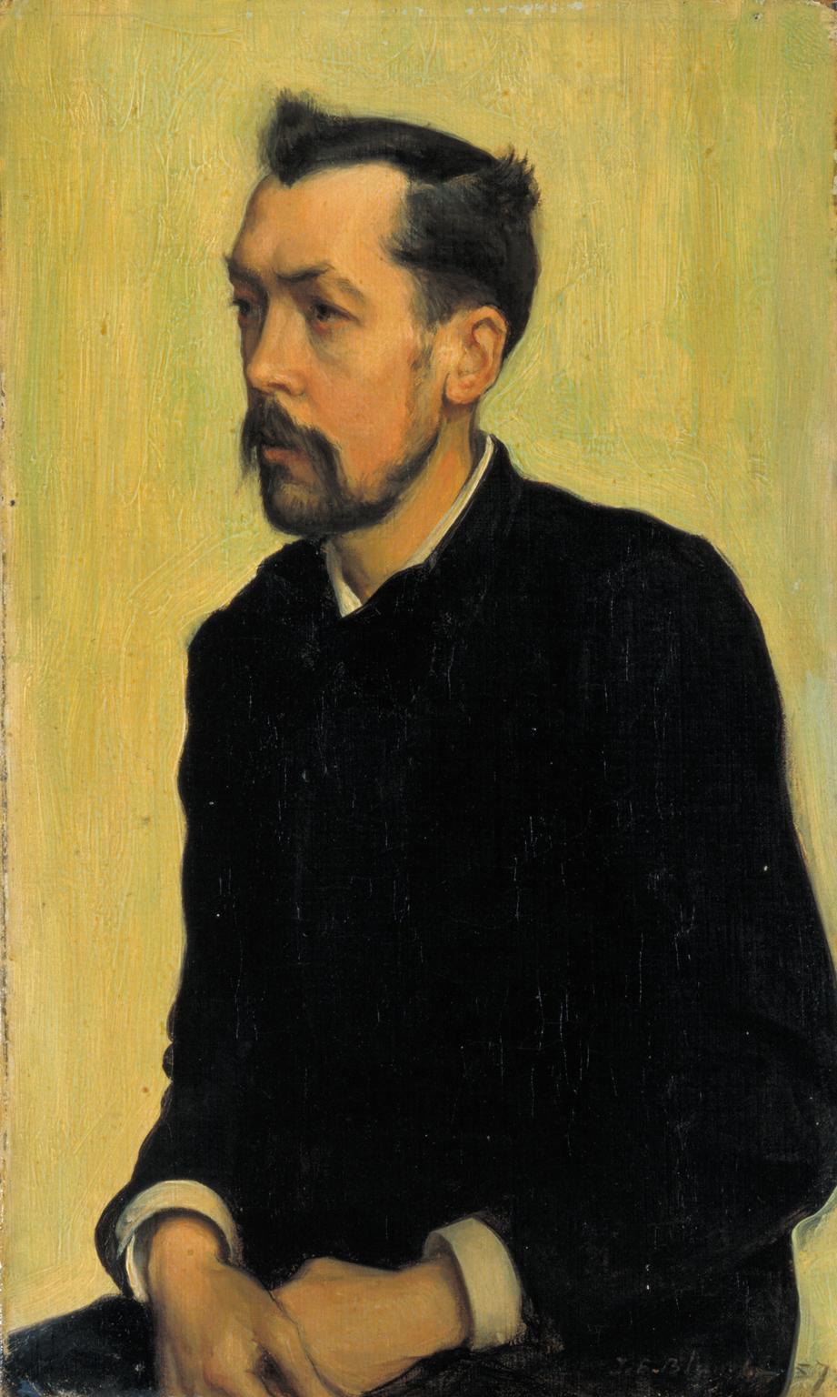 Francis Poictevin (1887) Jacques-Émile Blanche tablo - Dekolata