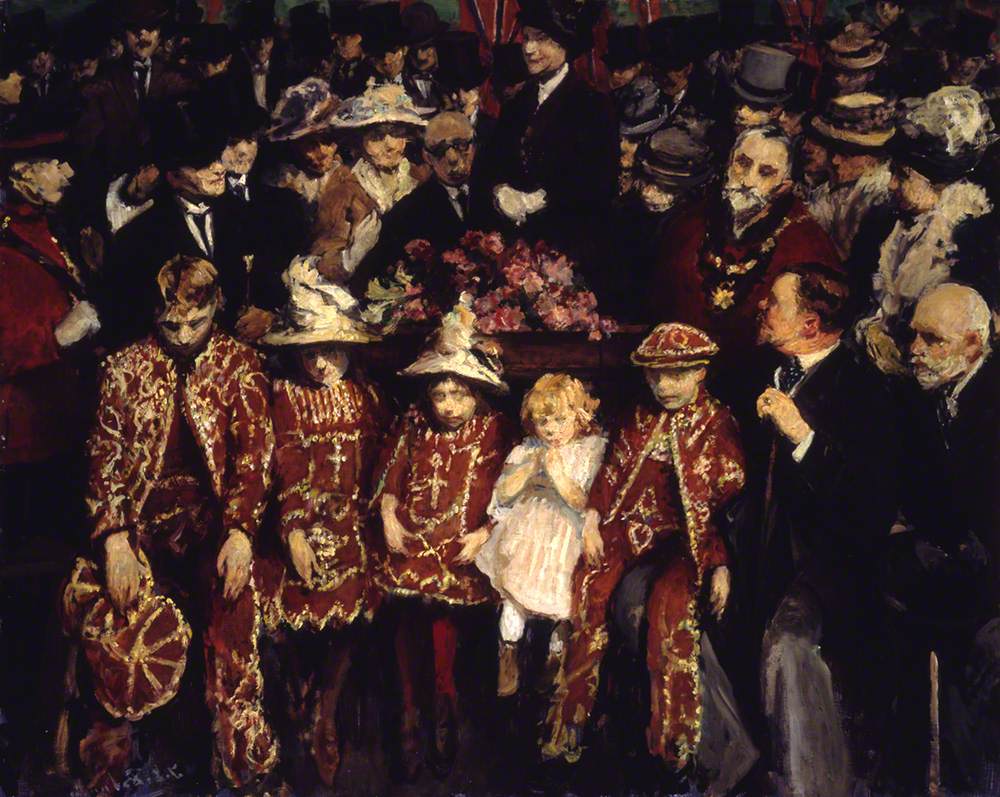 The Donkey Show (1905) Jacques-Émile Blanche tablo - Dekolata