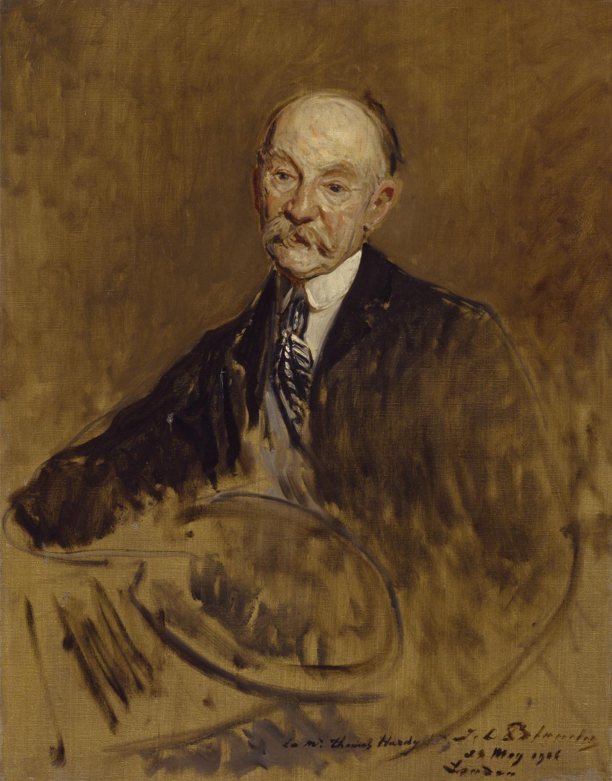 Thomas Hardy (1906) Jacques-Émile Blanche tablo - Dekolata