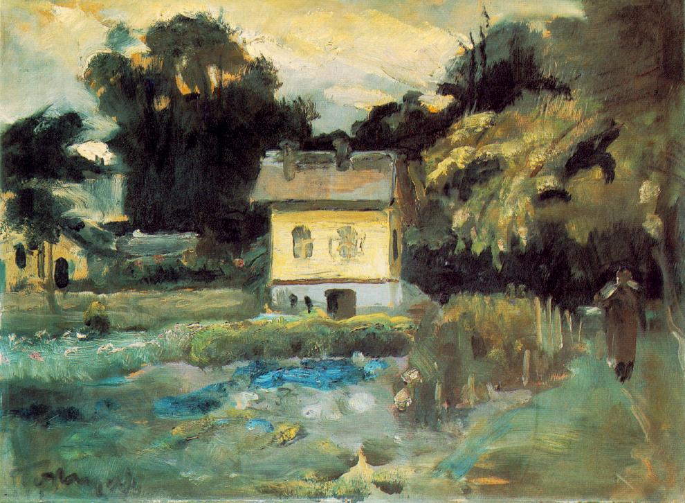 View at Szentendre (1933) János Tornyai tablo - Dekolata