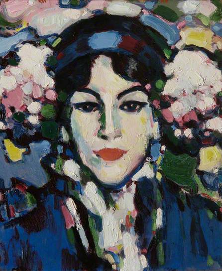Hortensia John Duncan Fergusson tablo - Dekolata