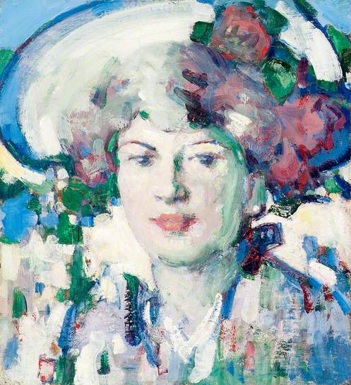 In the Sunlight (1907) John Duncan Fergusson tablo - Dekolata