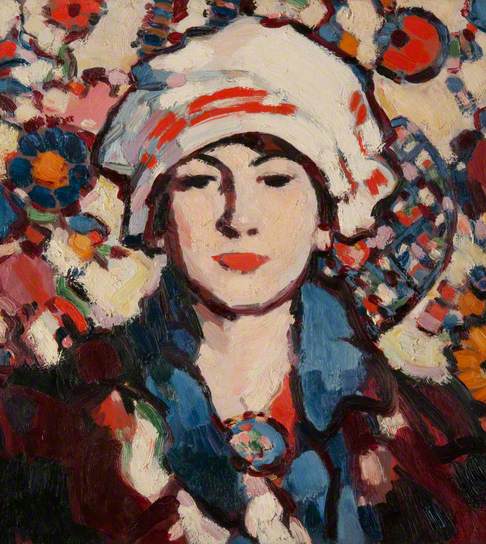 Le voile Persan (1909) – John Duncan Fergusson Tablo