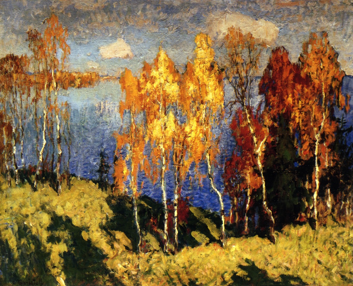 Autumn Gold (1932) Konstantin Gorbatov tablo - Dekolata