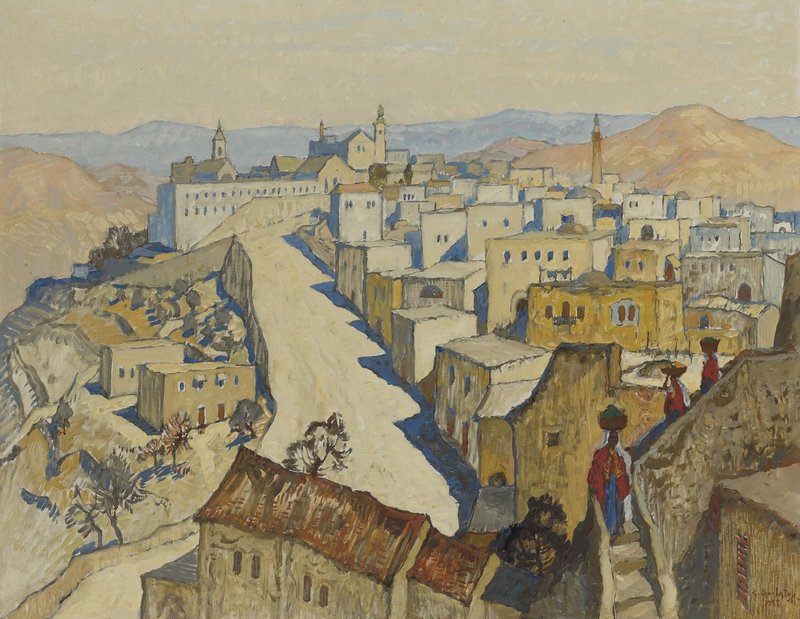 Bethlehem (1935) Konstantin Gorbatov tablo - Dekolata