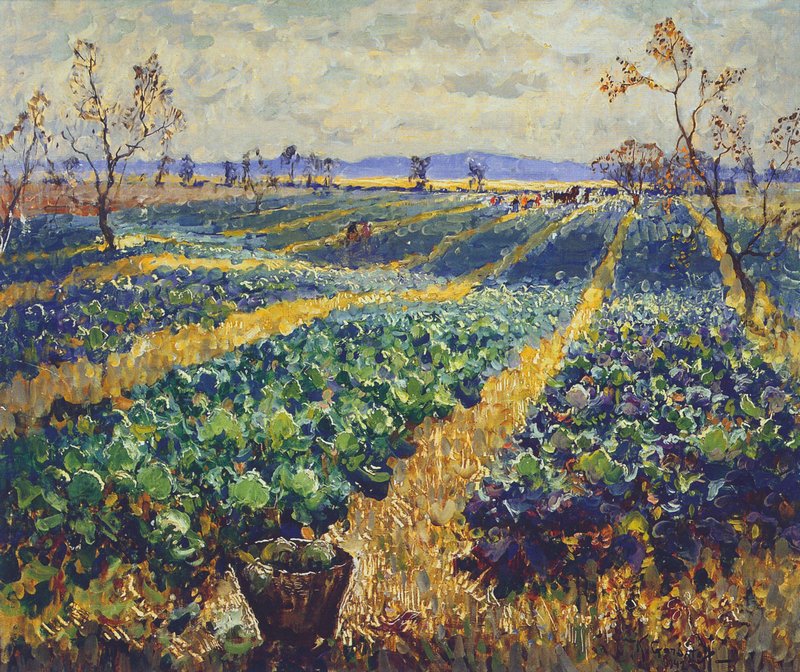 Cabbage Field (1942) Konstantin Gorbatov tablo - Dekolata