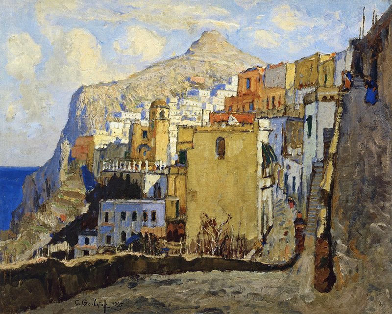 Capri (1927) – Konstantin Gorbatov Tablo