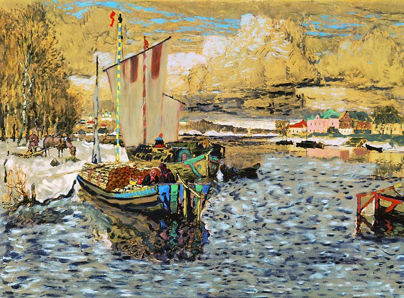 Cityscape – Konstantin Gorbatov Tablo