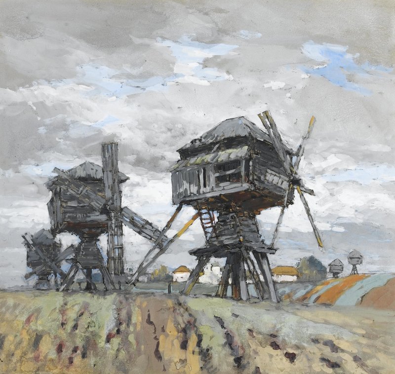Mills (1911) Konstantin Gorbatov tablo - Dekolata