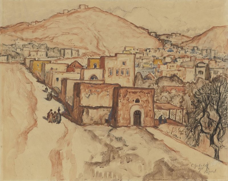 Nazareth (1935) Konstantin Gorbatov tablo - Dekolata