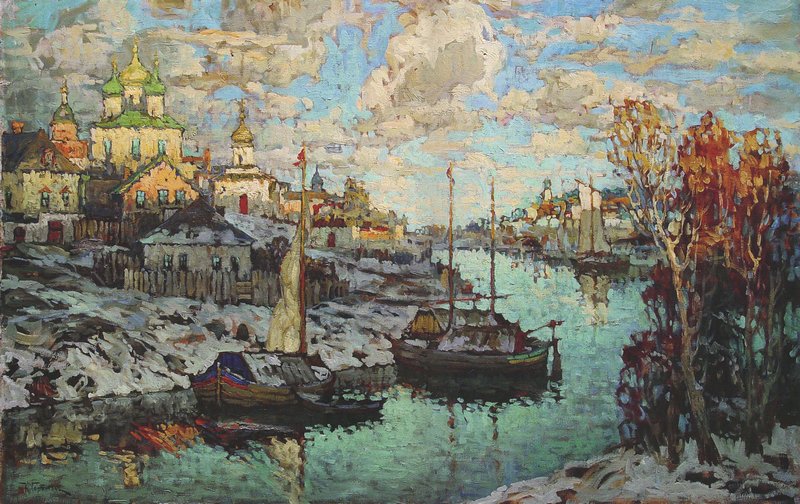 Old Town Konstantin Gorbatov tablo - Dekolata