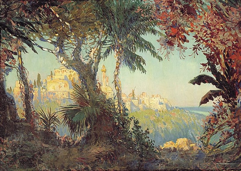 Oriental Capriccio Konstantin Gorbatov tablo - Dekolata