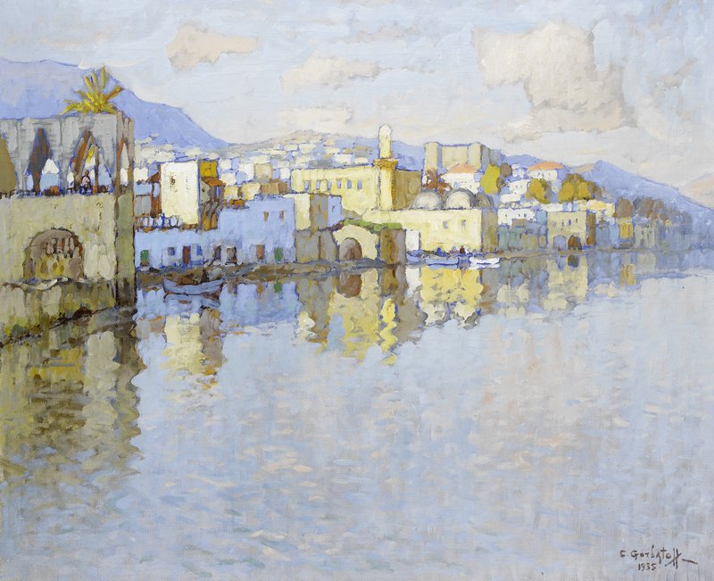 Palestine (1935) Konstantin Gorbatov tablo - Dekolata