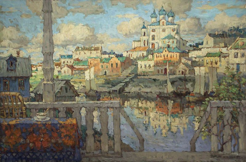 Pskov (1905) Konstantin Gorbatov tablo - Dekolata