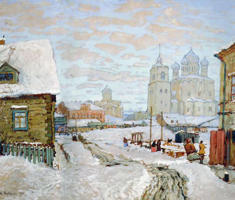 Pskov (1922) Konstantin Gorbatov tablo - Dekolata