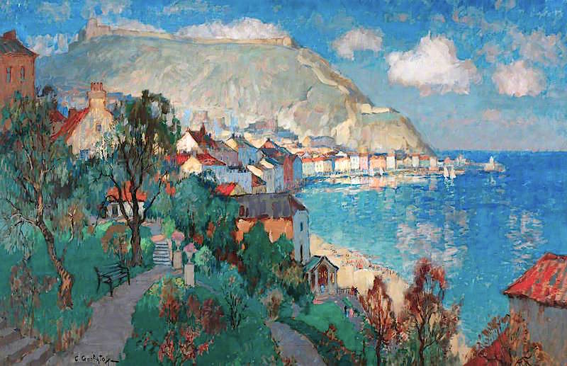 Scarborough (1925) Konstantin Gorbatov tablo - Dekolata