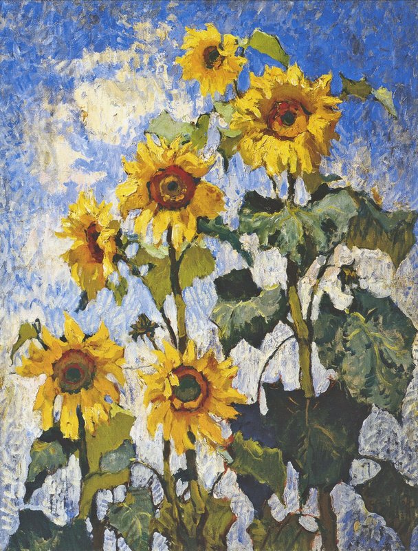 Sunflowers Konstantin Gorbatov tablo - Dekolata