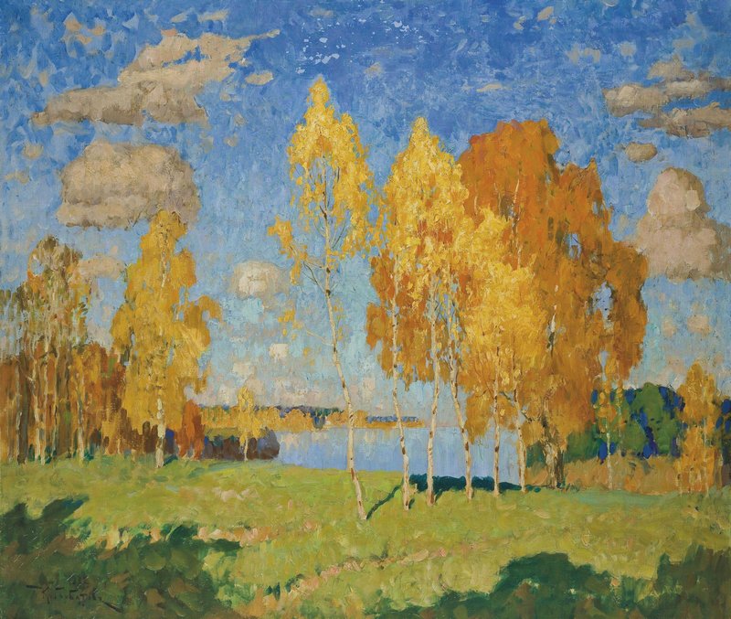 The Last Days of Summer (1922) – Konstantin Gorbatov Tablo