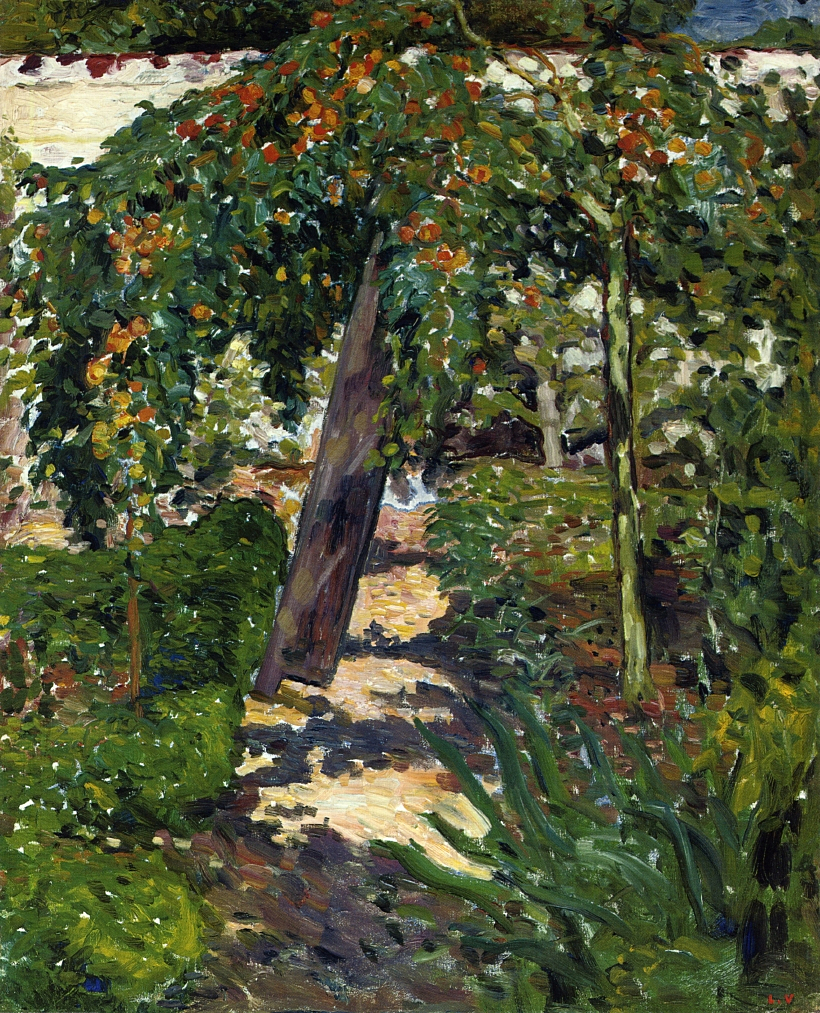 A Tree in the Garden (1896) Louis Valtat tablo - Dekolata