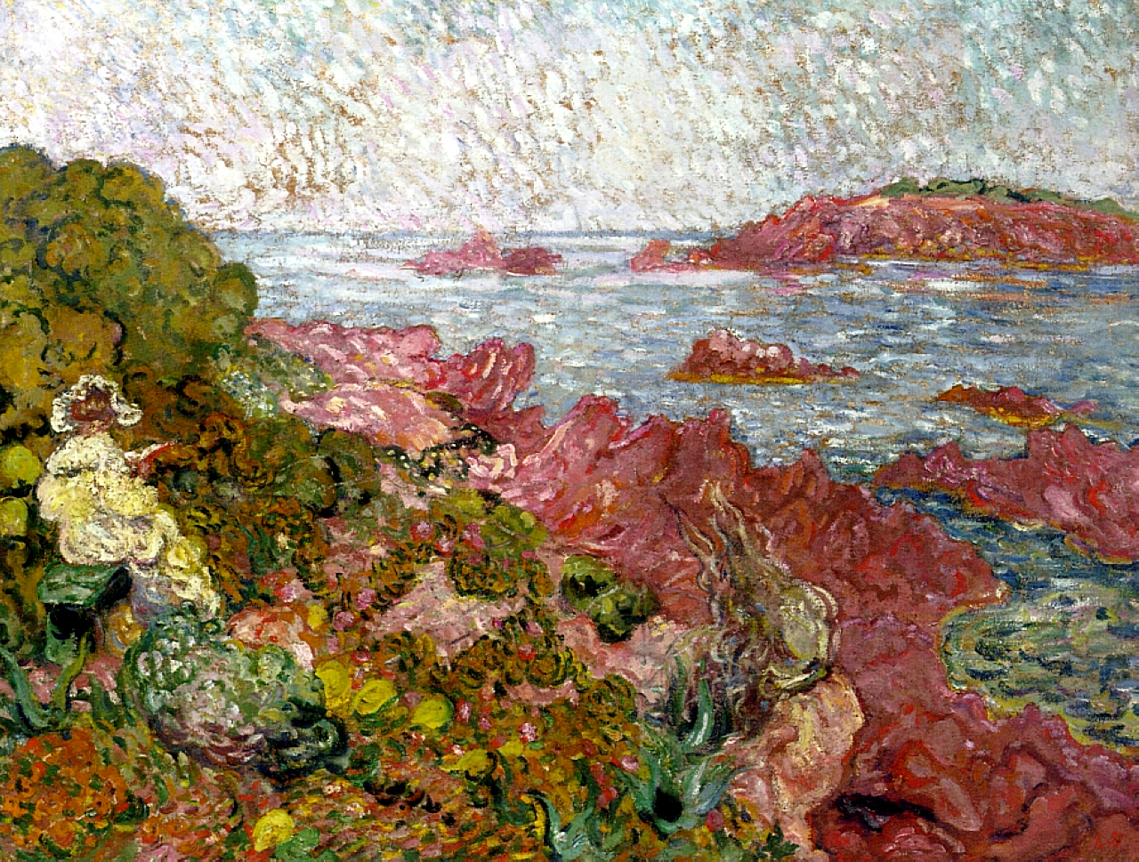 By the Sea (1904) Louis Valtat tablo - Dekolata