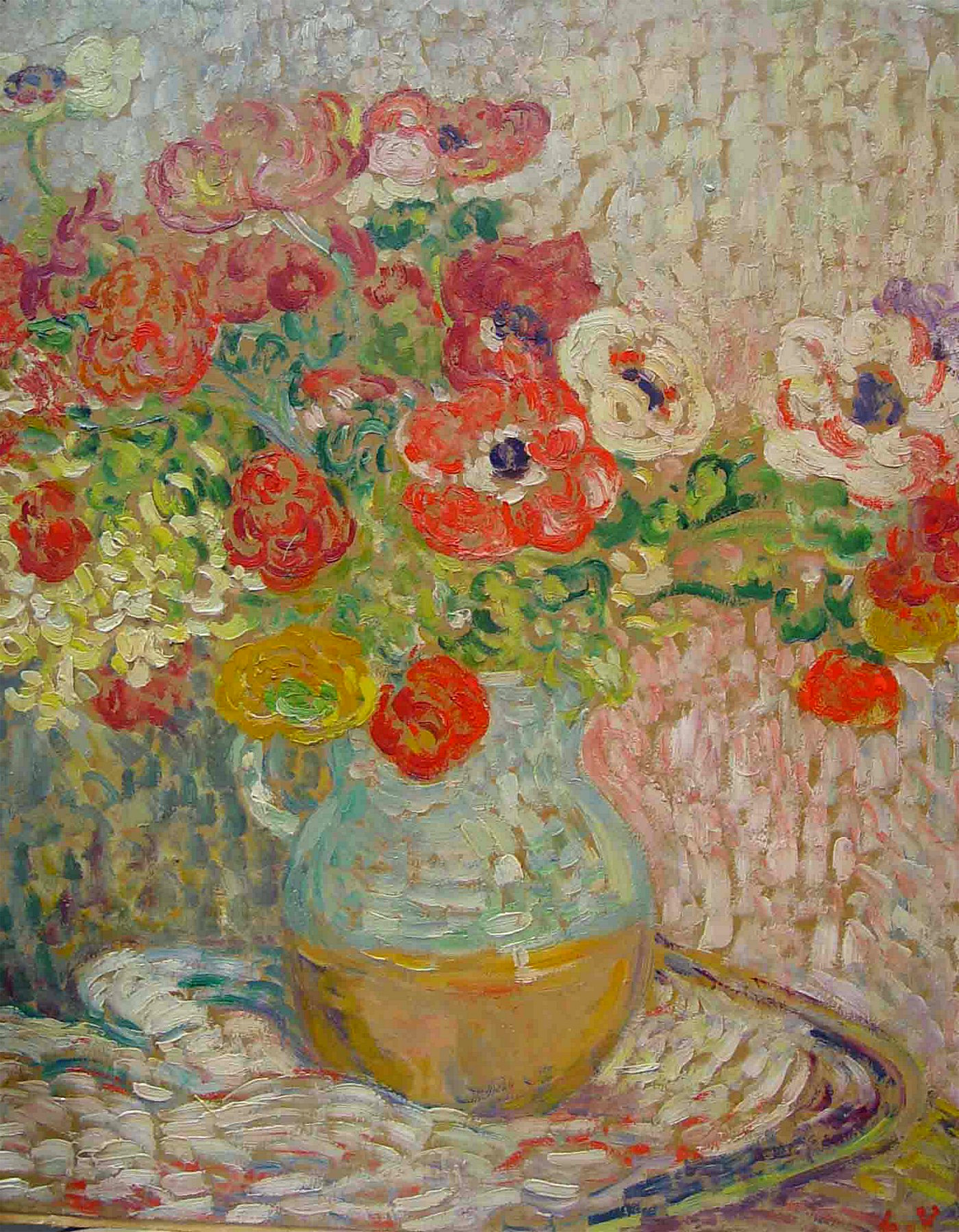 Flowers Still Life Louis Valtat tablo - Dekolata