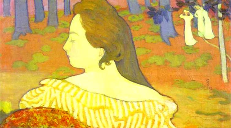 Beauty in the Autumn Wood (1892) Maurice Denis tablo - Dekolata