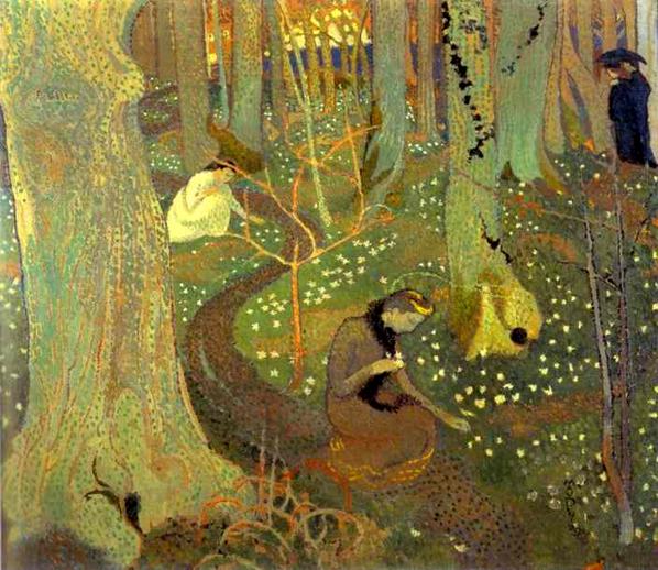 Easter Morning or Easter Mystery (1891) Maurice Denis tablo - Dekolata