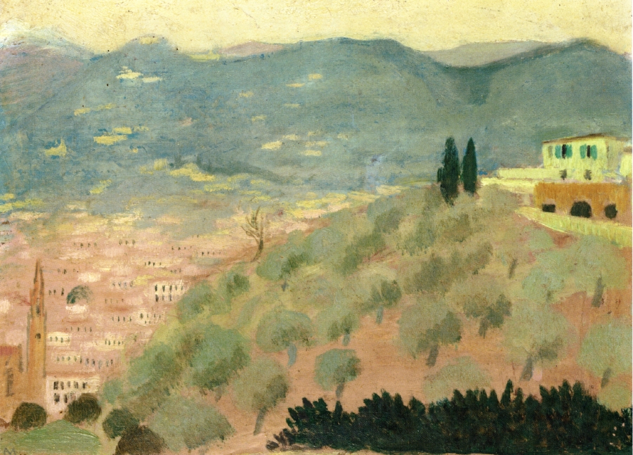 Forentice Landscape, Viale dei Colli (1898) – Maurice Denis Tablo