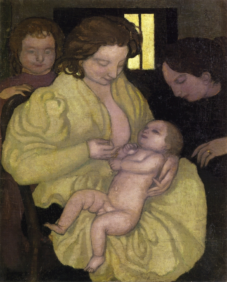 Motherhood (1895) Maurice Denis tablo - Dekolata
