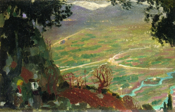 Panorama of Cassis (1904) Maurice Denis tablo - Dekolata