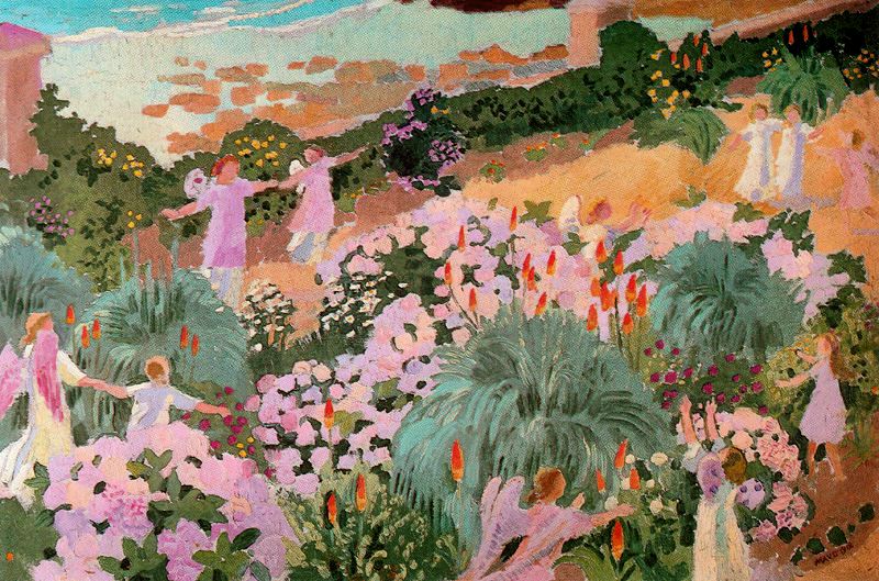 Paradise (1912) Maurice Denis tablo - Dekolata