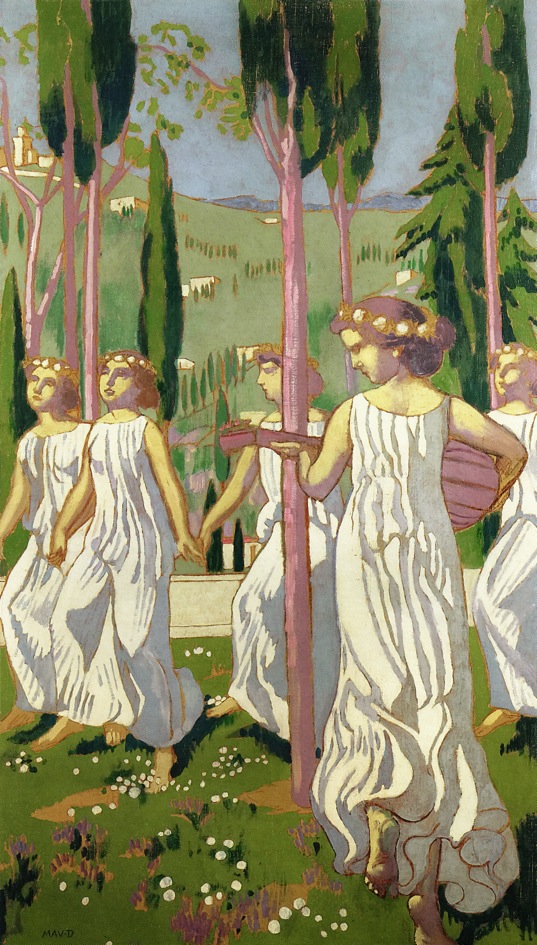 The Dancers (also known as Eternal Summer, Wiesbaden) (1905) – Maurice Denis Tablo