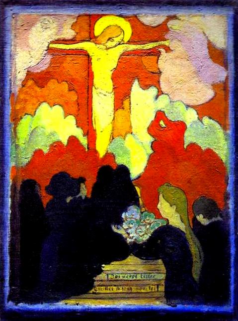 The Offertory at Calvary (1890) – Maurice Denis Tablo