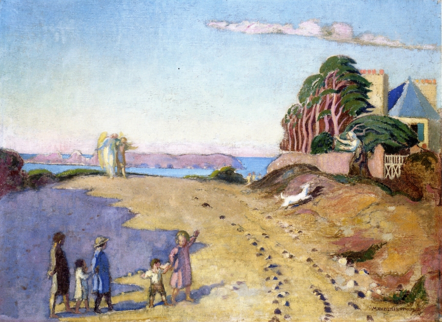 The Return of Young Tobie (1918) Maurice Denis tablo - Dekolata
