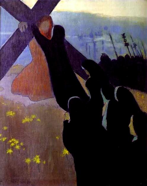 The Road to Calvary (1889) Maurice Denis tablo - Dekolata