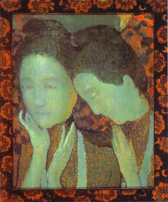The Two Sisters (1891) Maurice Denis tablo - Dekolata