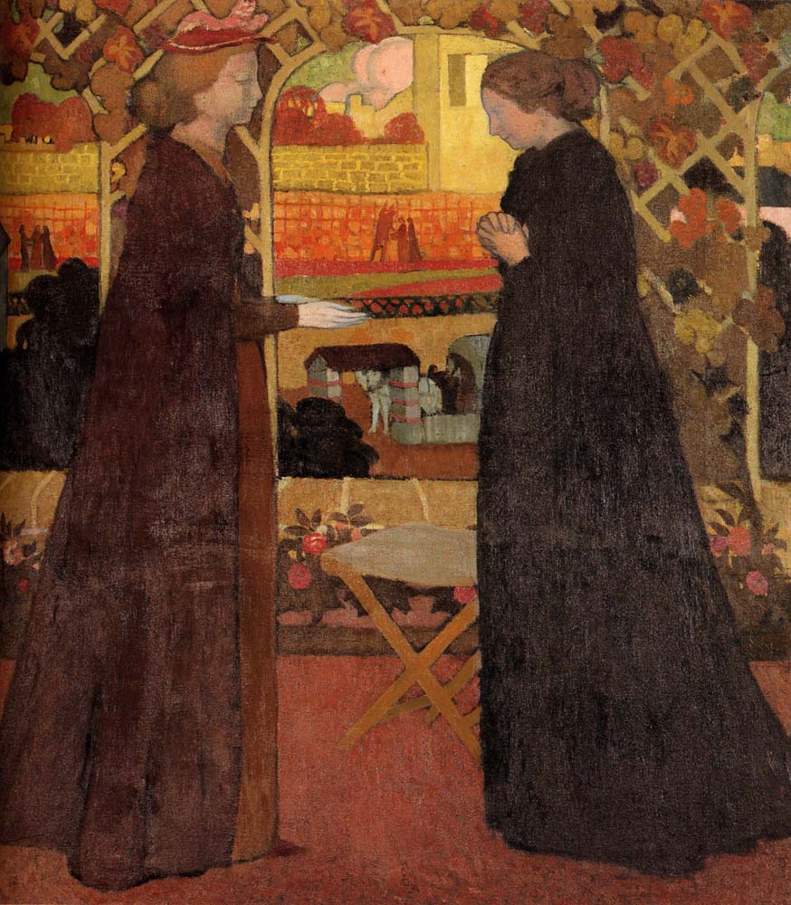 The Visitation (1894) Maurice Denis tablo - Dekolata