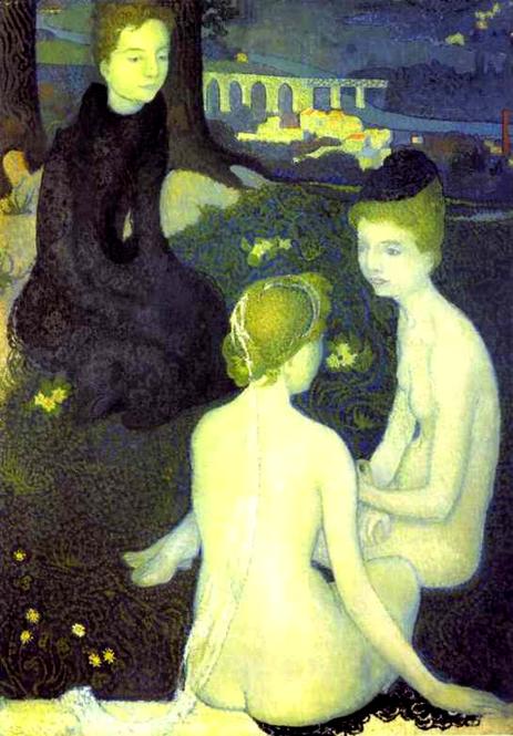 Trinity evening (1891) Maurice Denis tablo - Dekolata
