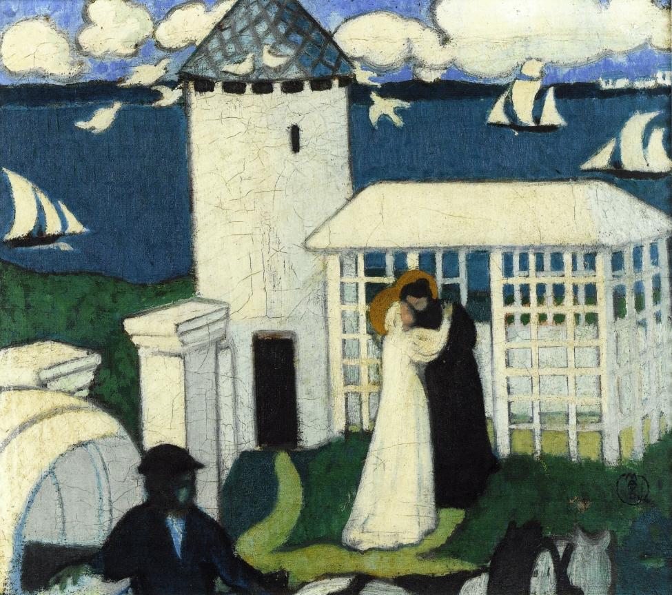 Visitation in Blue Maurice Denis tablo - Dekolata