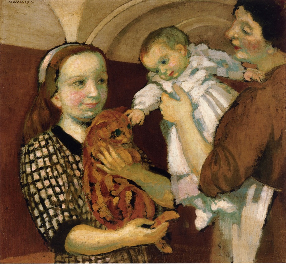 Yellow Cat (1915) Maurice Denis tablo - Dekolata
