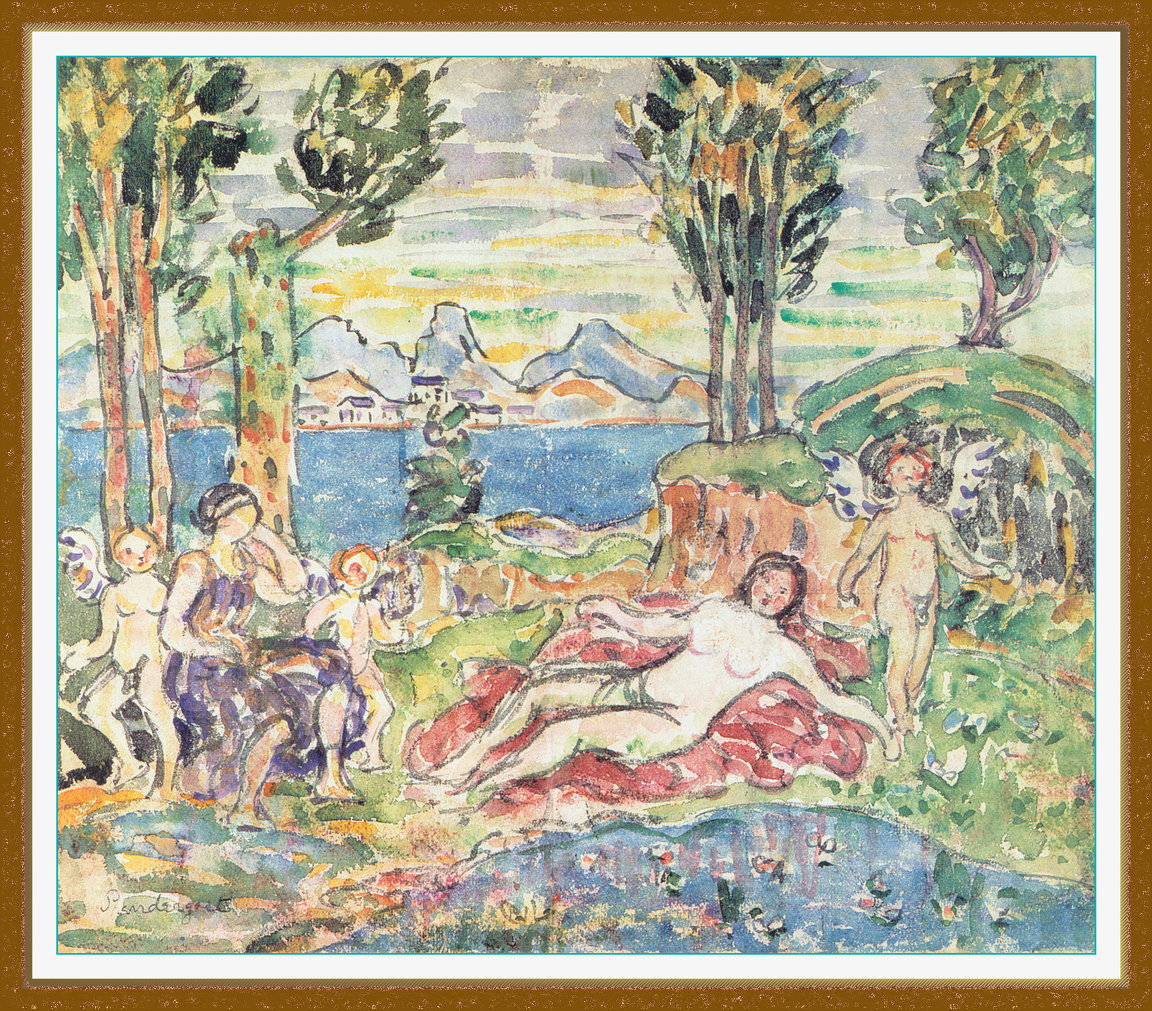 Cherubs (1913) – Maurice Prendergast Tablo