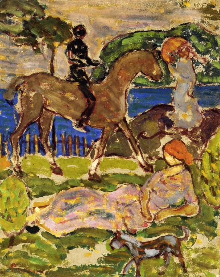 Idyllic Landscape (1914) – Maurice Prendergast Tablo
