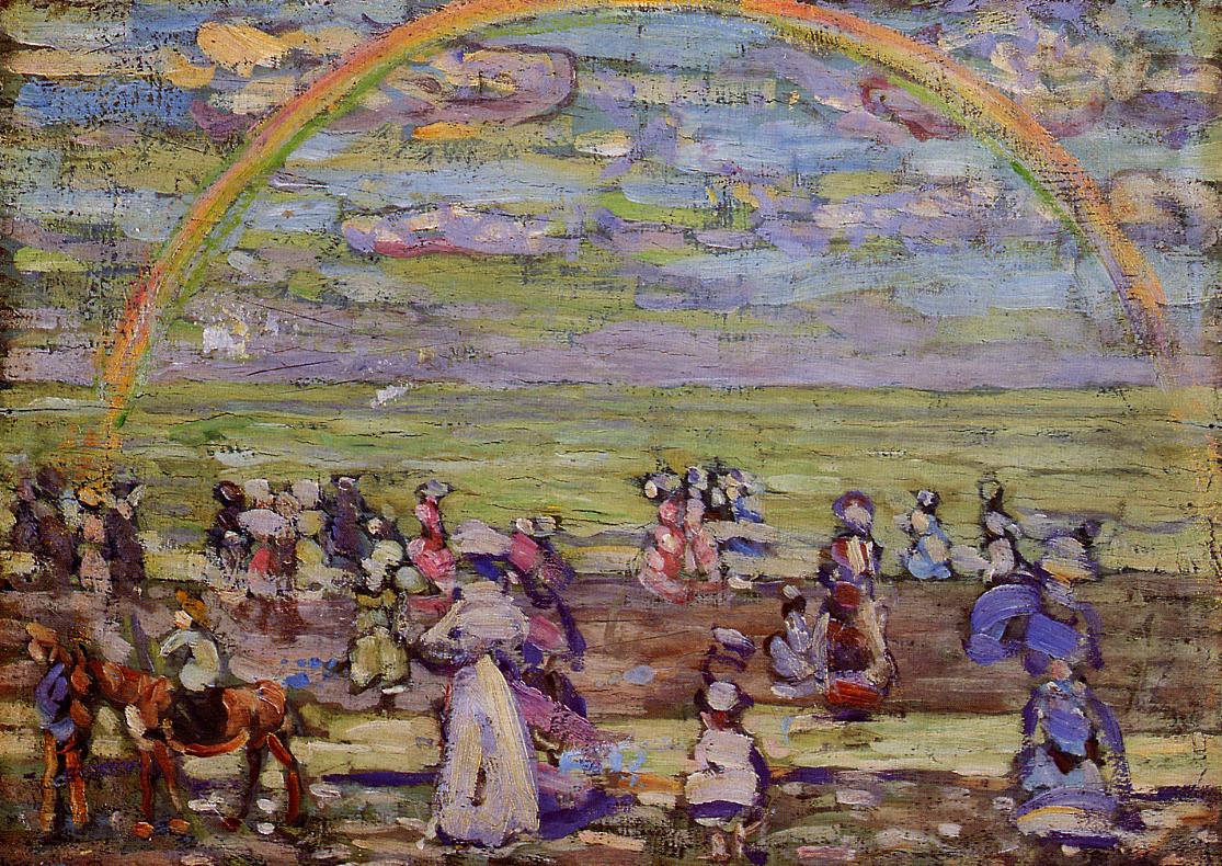 Rainbow (1902) – Maurice Prendergast Tablo
