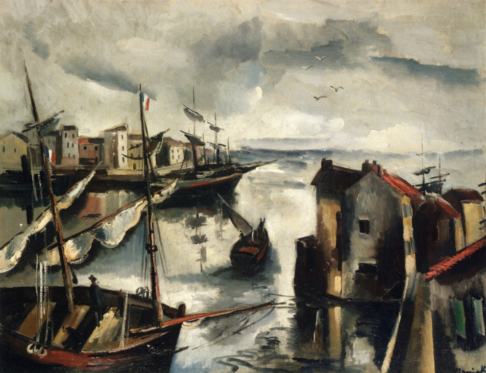 Fishing Port (1911) Maurice de Vlaminck tablo - Dekolata