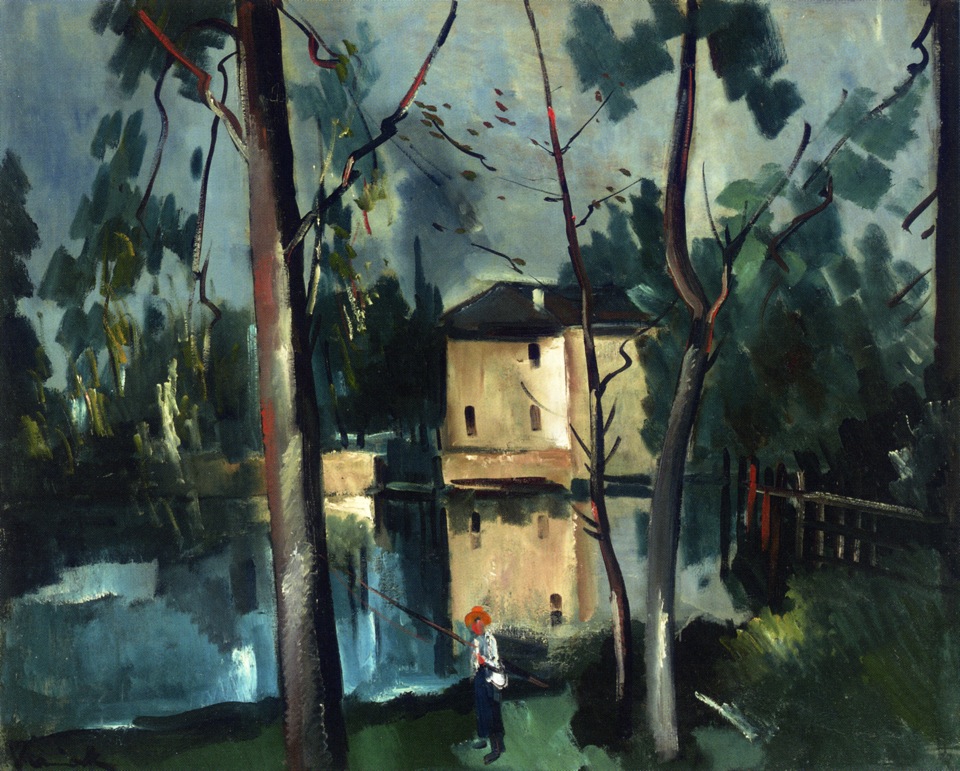 Landscape of La Creuse (1910) Maurice de Vlaminck tablo - Dekolata