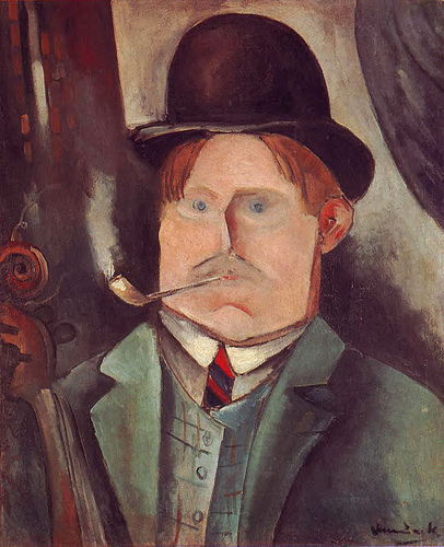 Self Portrait Maurice de Vlaminck tablo - Dekolata