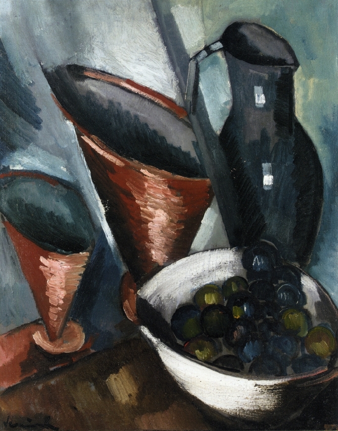 Still Life Copper Goblets (1909) Maurice de Vlaminck tablo - Dekolata
