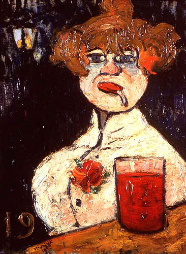 The Bar Counter (1900) Maurice de Vlaminck tablo - Dekolata