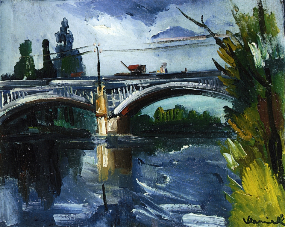 The Bridge (1910) Maurice de Vlaminck tablo - Dekolata