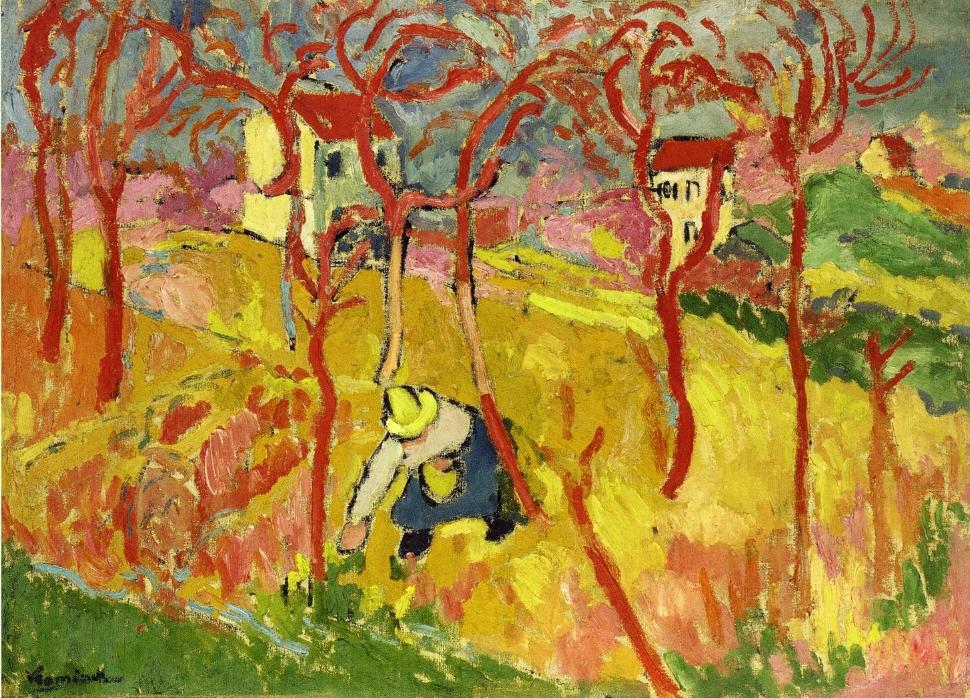 The Gardener (1904) Maurice de Vlaminck tablo - Dekolata